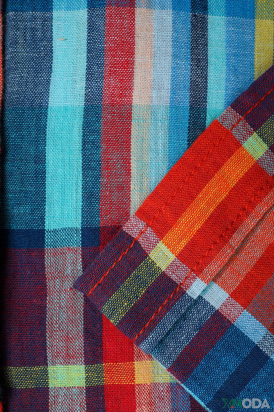 Рубашка кр Casa Moda в клетку