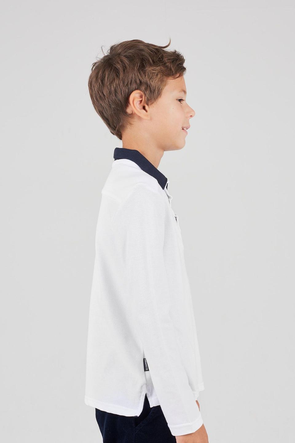 Рубашка-поло Choupette белая