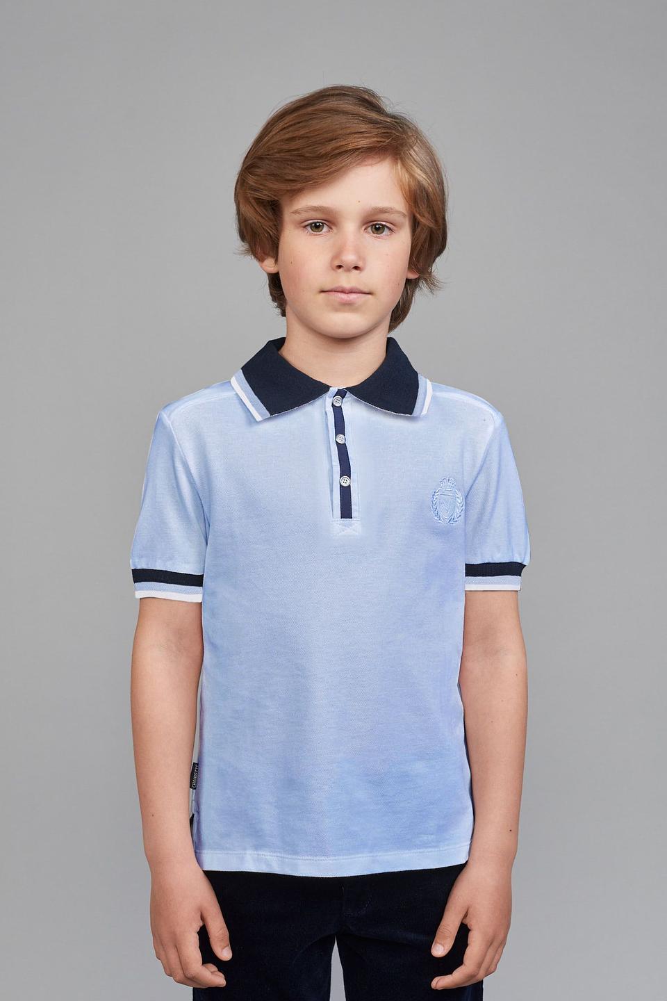 Рубашка-поло Choupette голубой