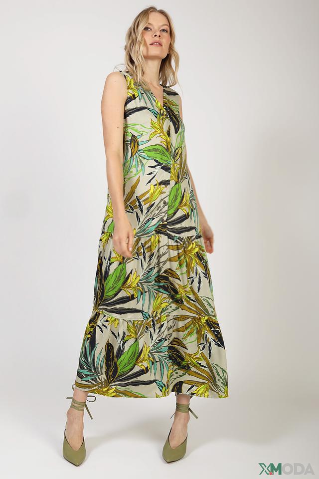 Платье Betty Barclay с тропическим принтом
