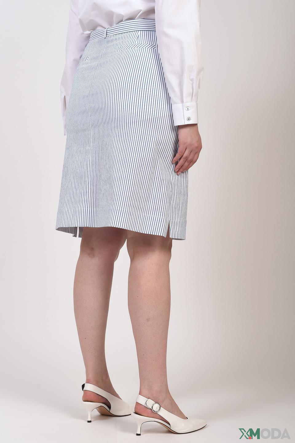 Юбка Basler в полоску с поясом