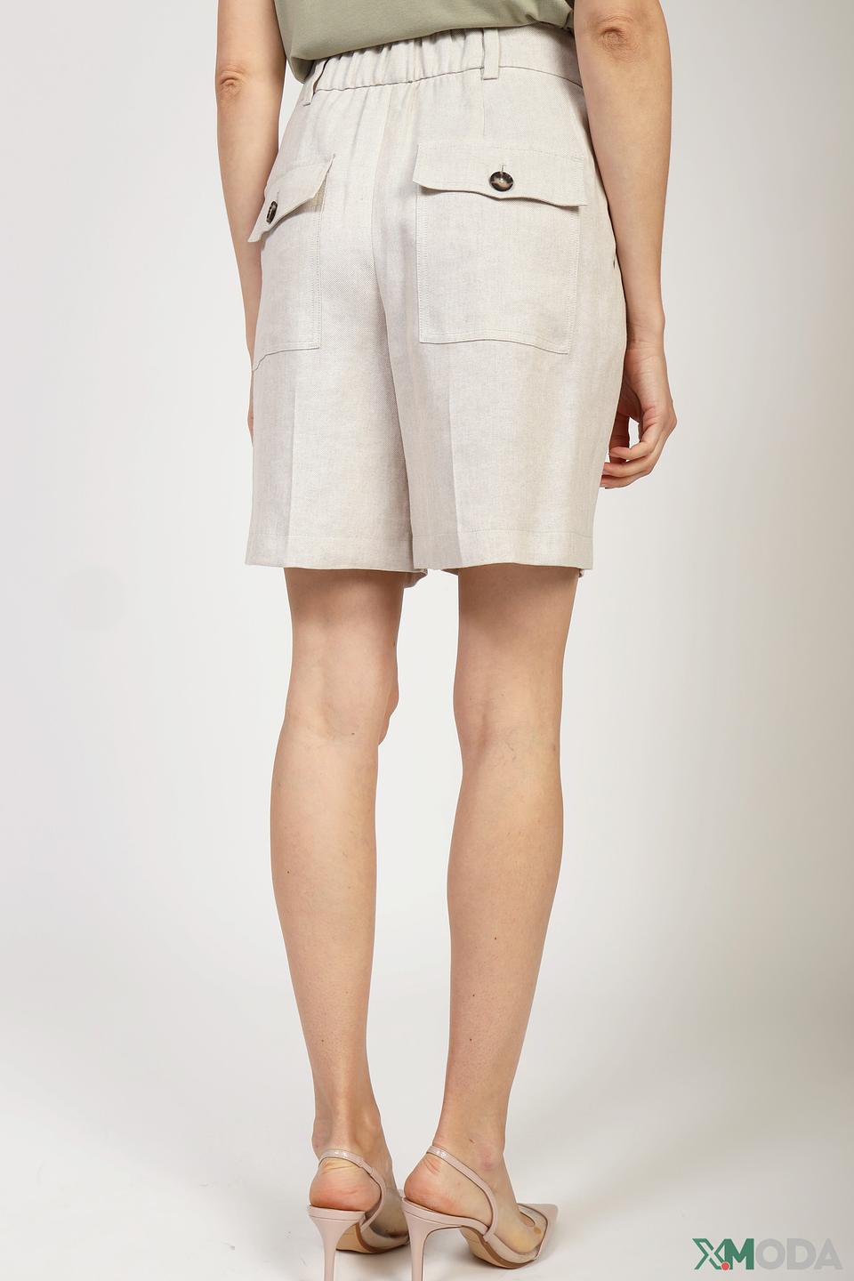 Шорты Set женские бежевые