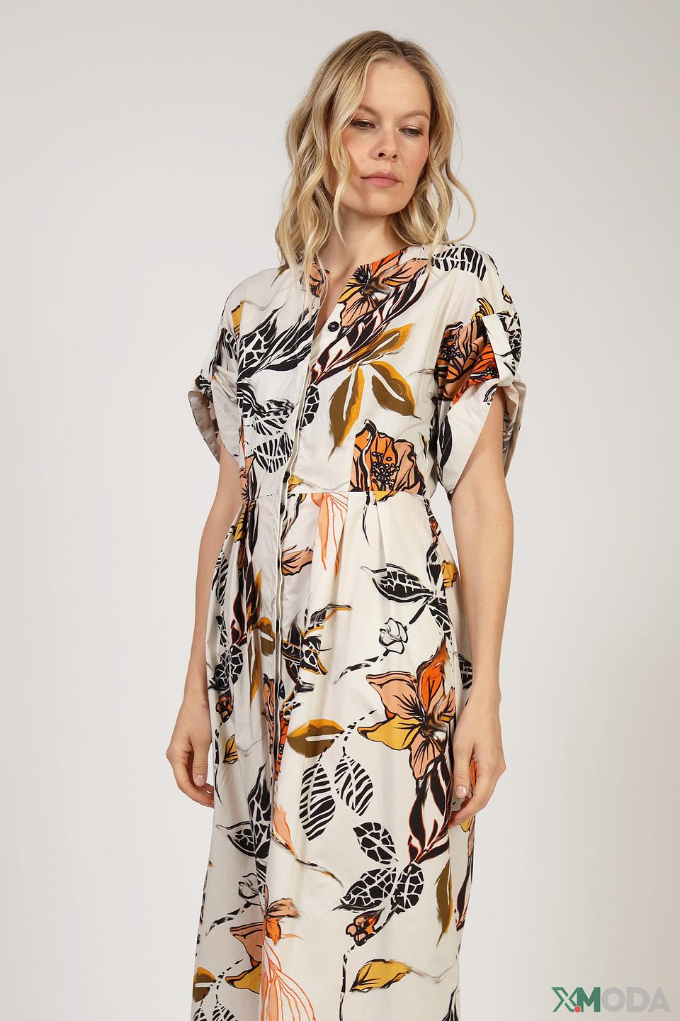 Платье Marc Cain с цветочным принтом