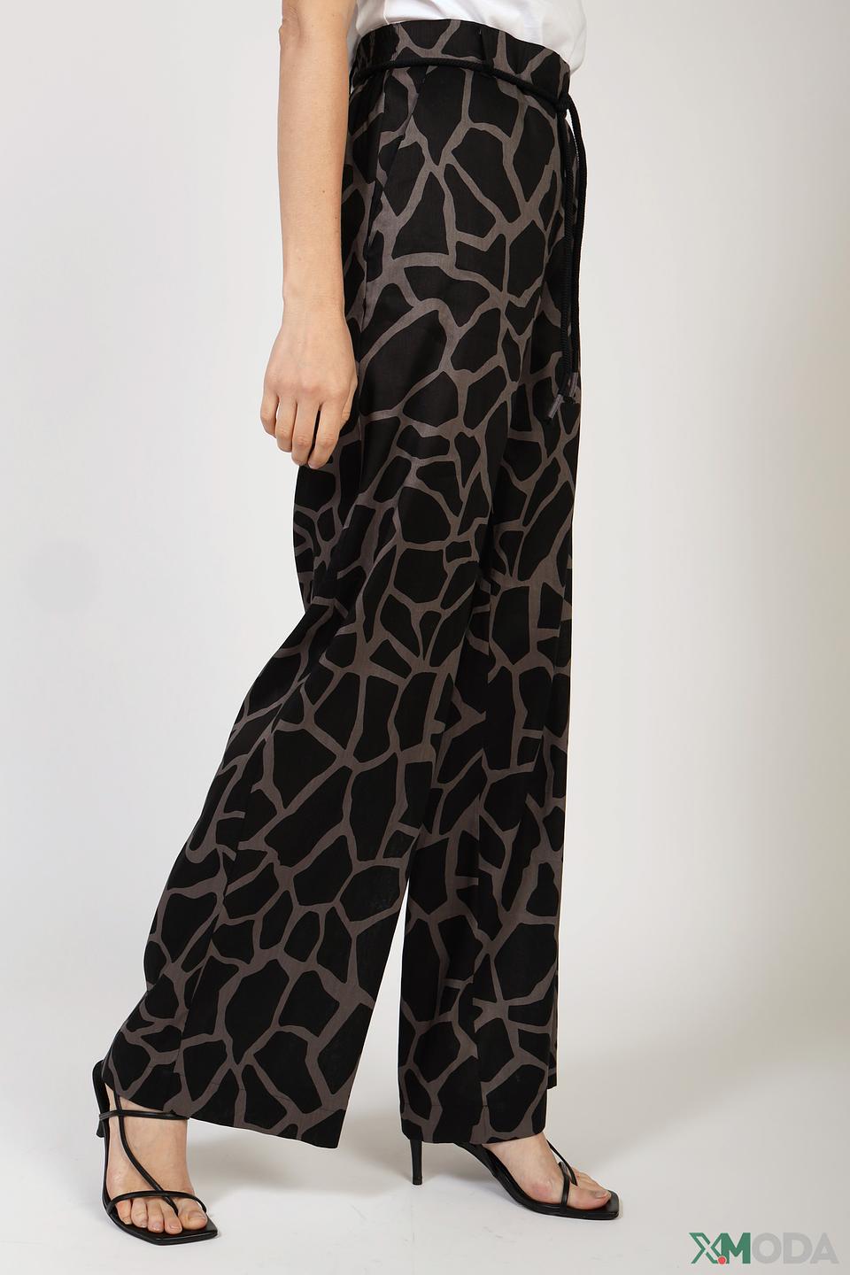 Брюки Marc Cain с принтом под леопарда