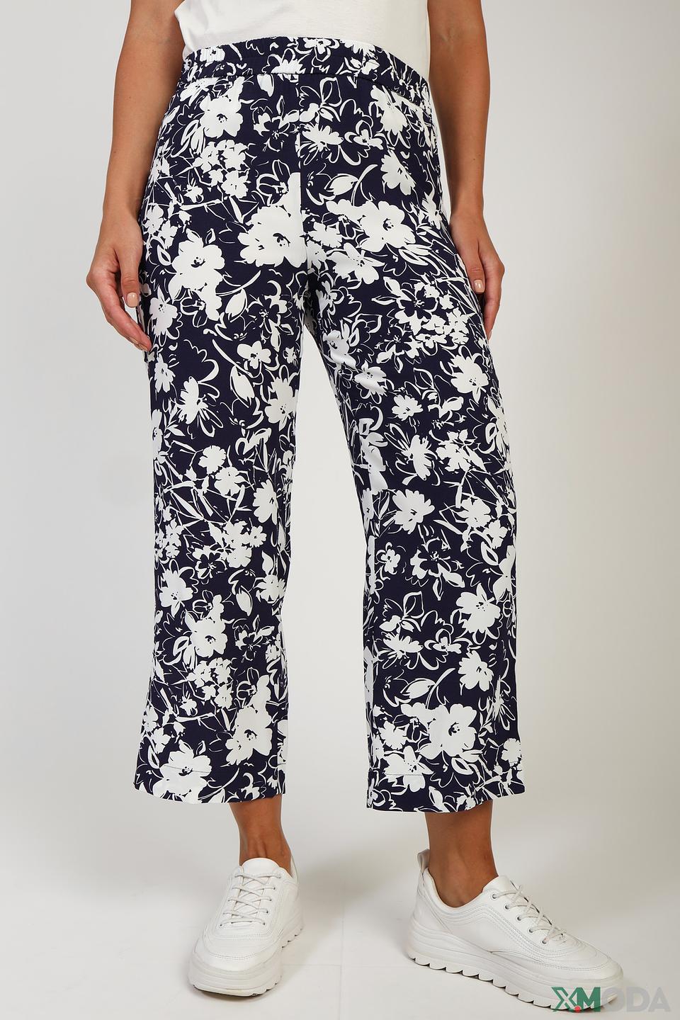 Капри Zerres с цветочным принтом