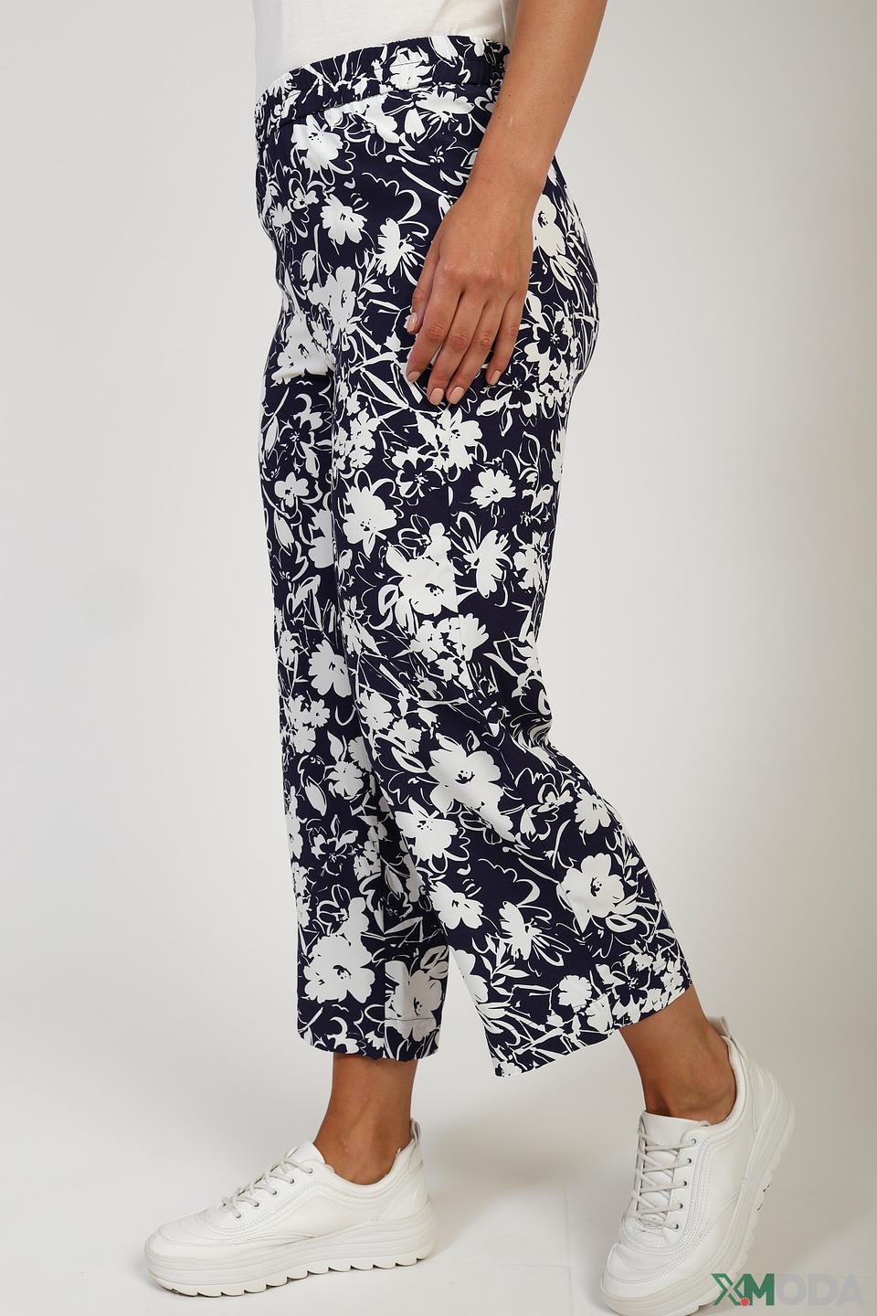 Капри Zerres с цветочным принтом