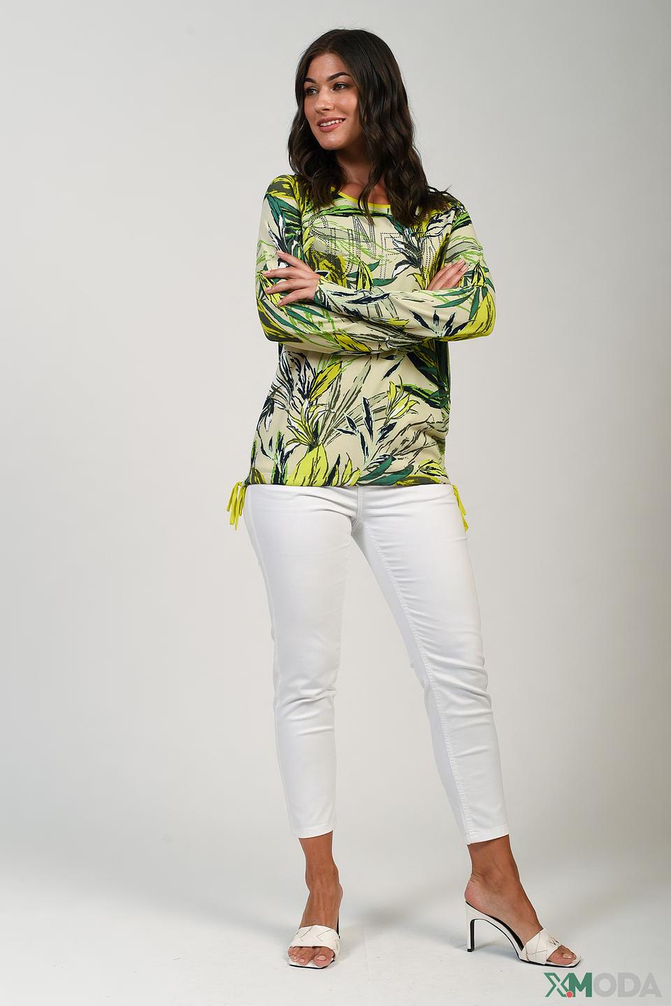 Пуловер Betty Barclay с тропическим принтом