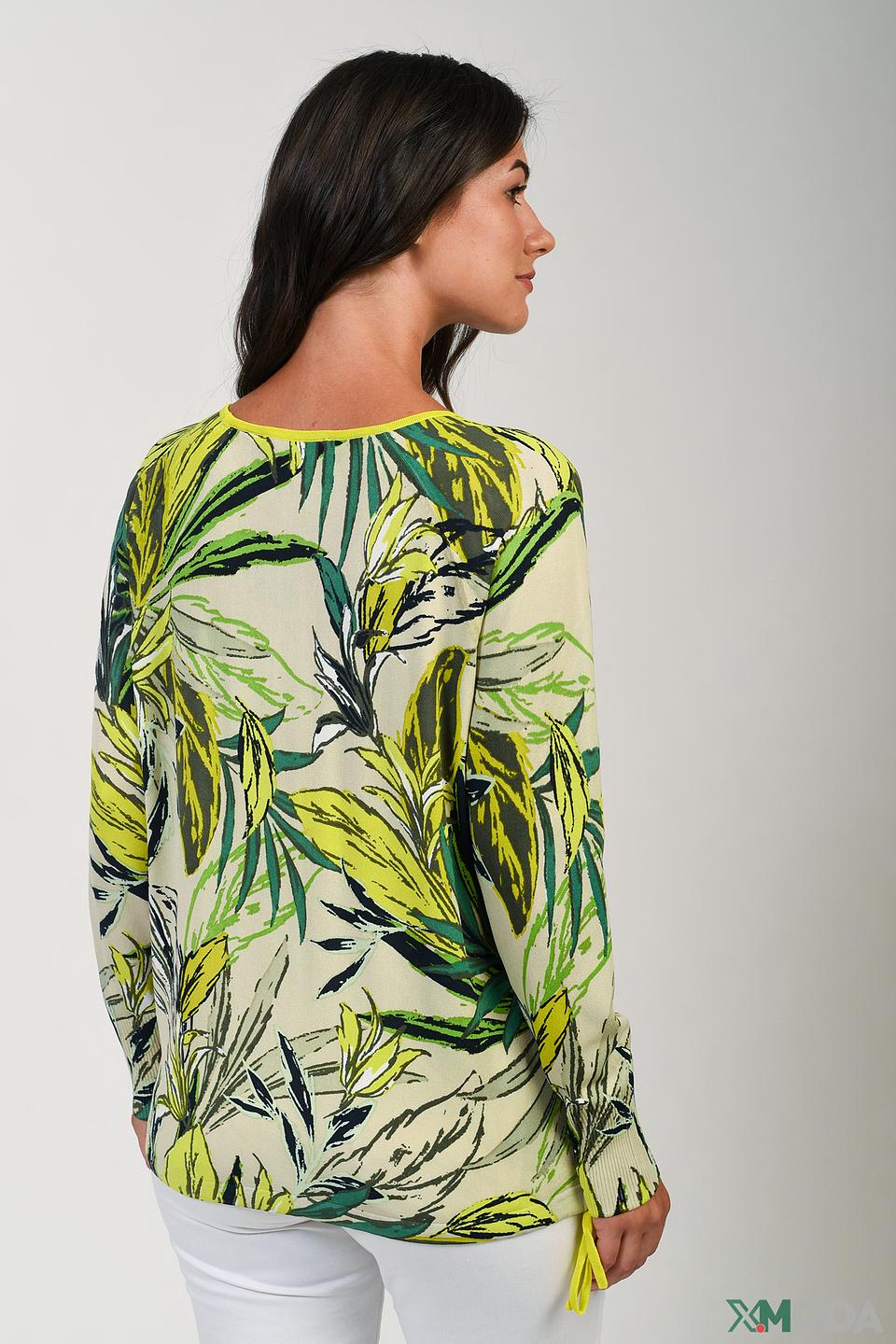 Пуловер Betty Barclay с тропическим принтом