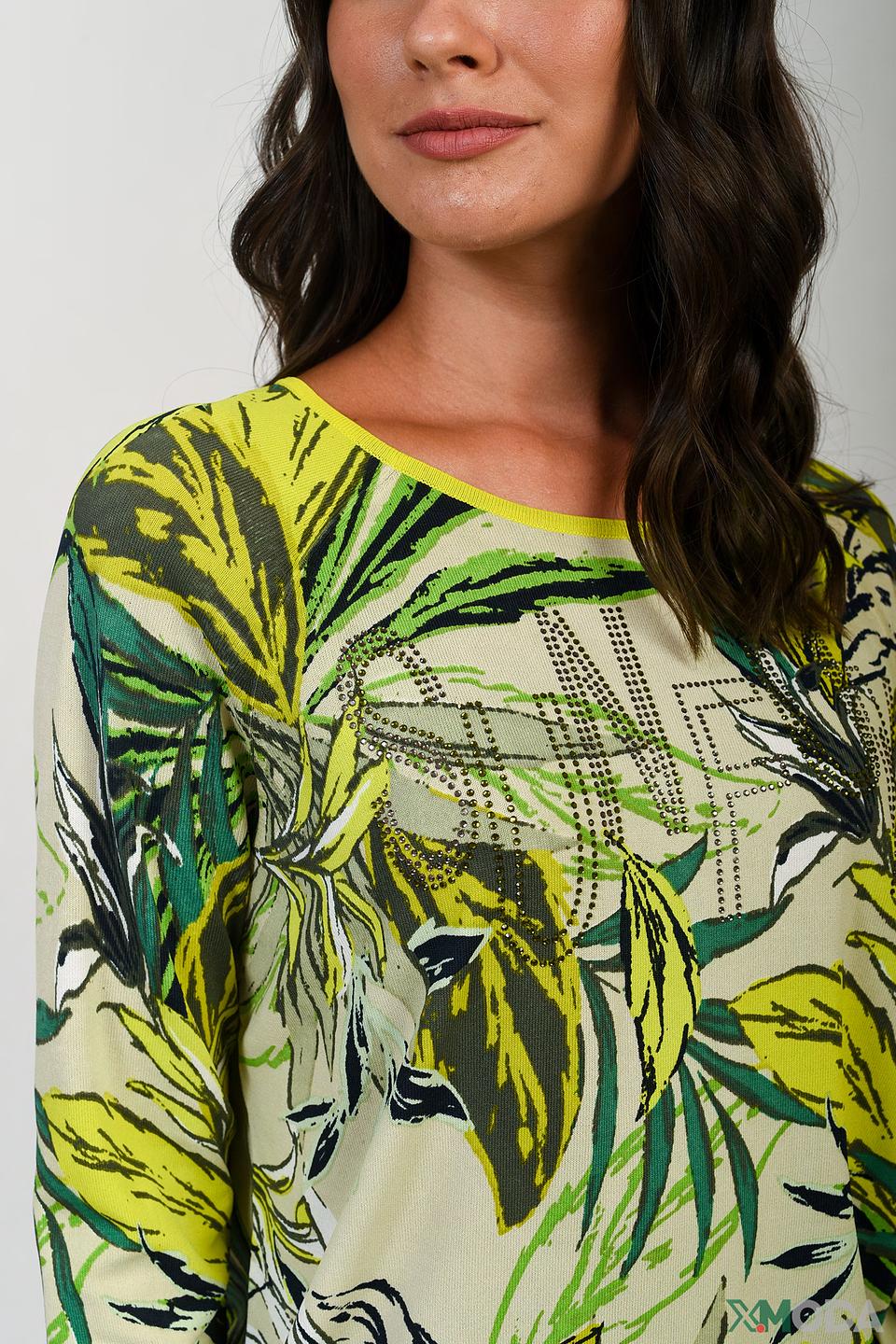 Пуловер Betty Barclay с тропическим принтом