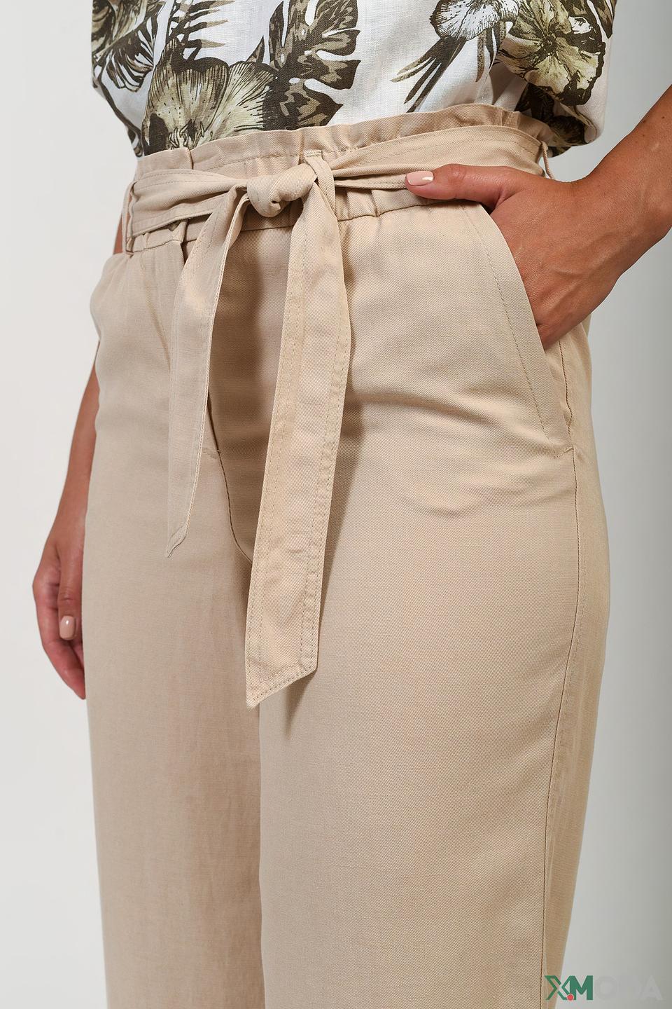 Брюки кюлоты Bianca бежевые