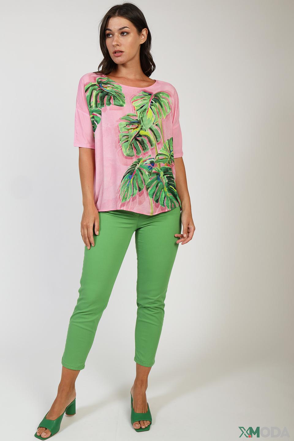 Блуза Gerry Weber с тропическим принтом