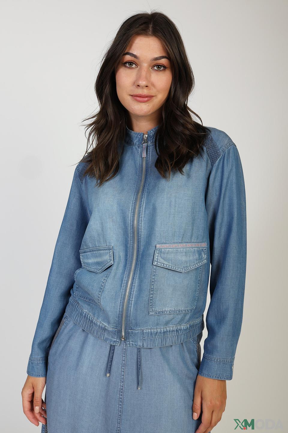 Жакет Lecomte джинсовый голубой