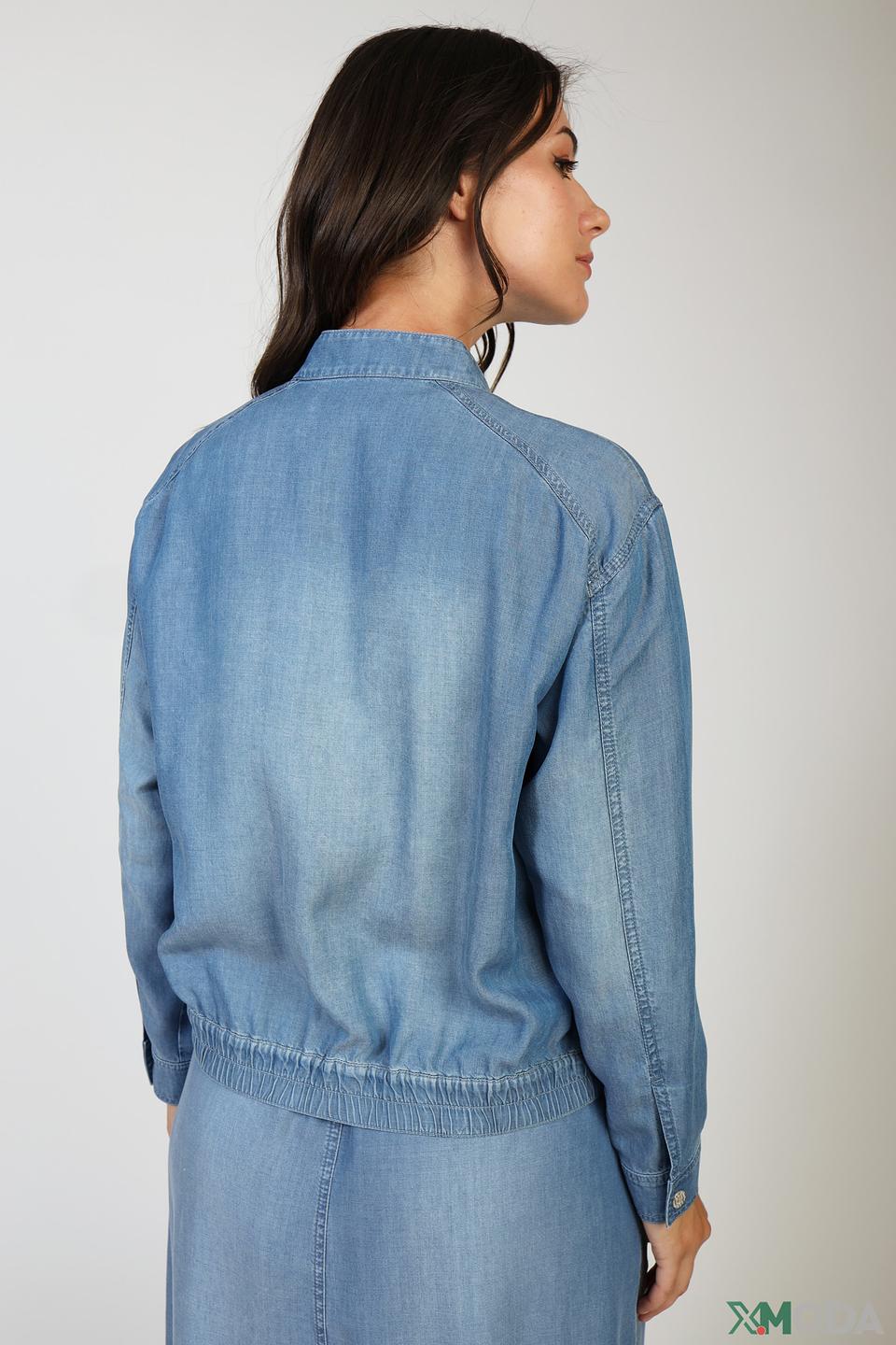 Жакет Lecomte джинсовый голубой