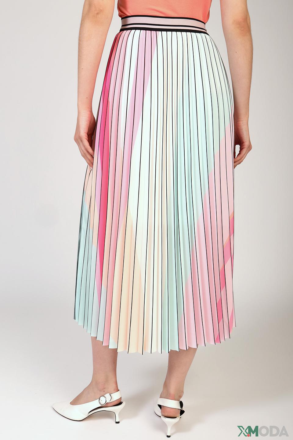 Юбка Marc Cain плиссированная разноцветная