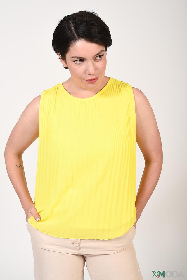 Топ Cinque женский жёлтый