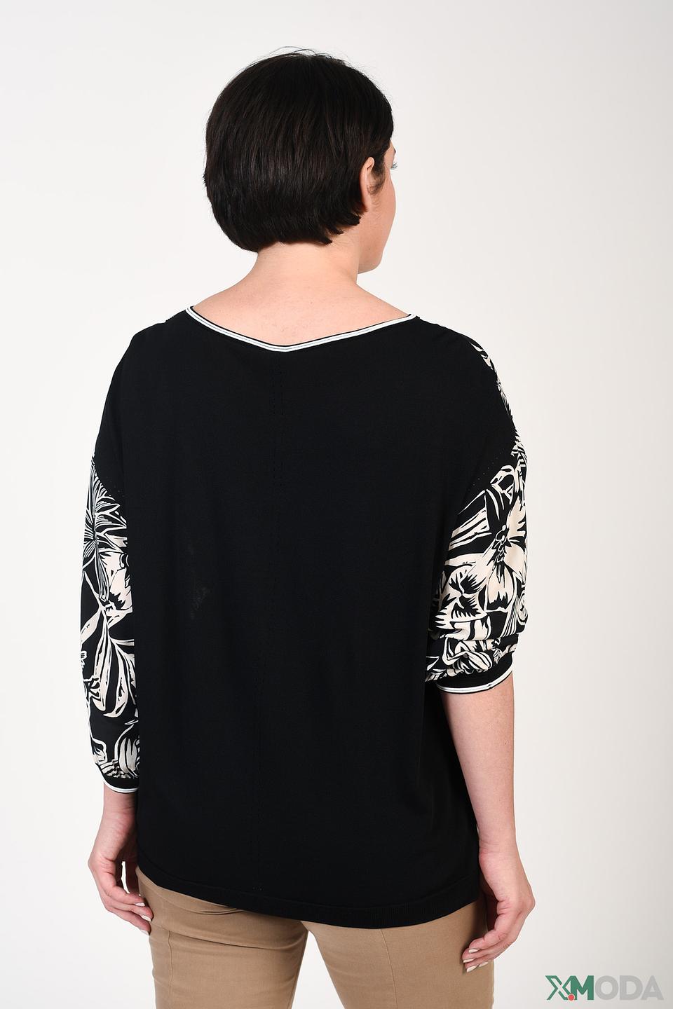 Блуза Marc Cain с цветочным принтом