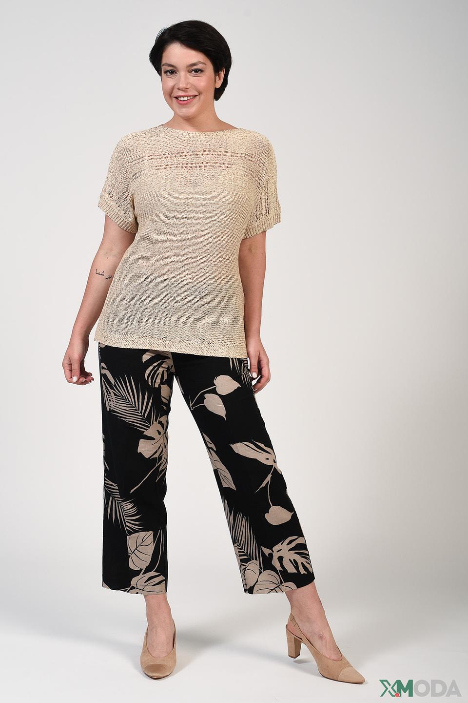 Брюки Cambio с принтом