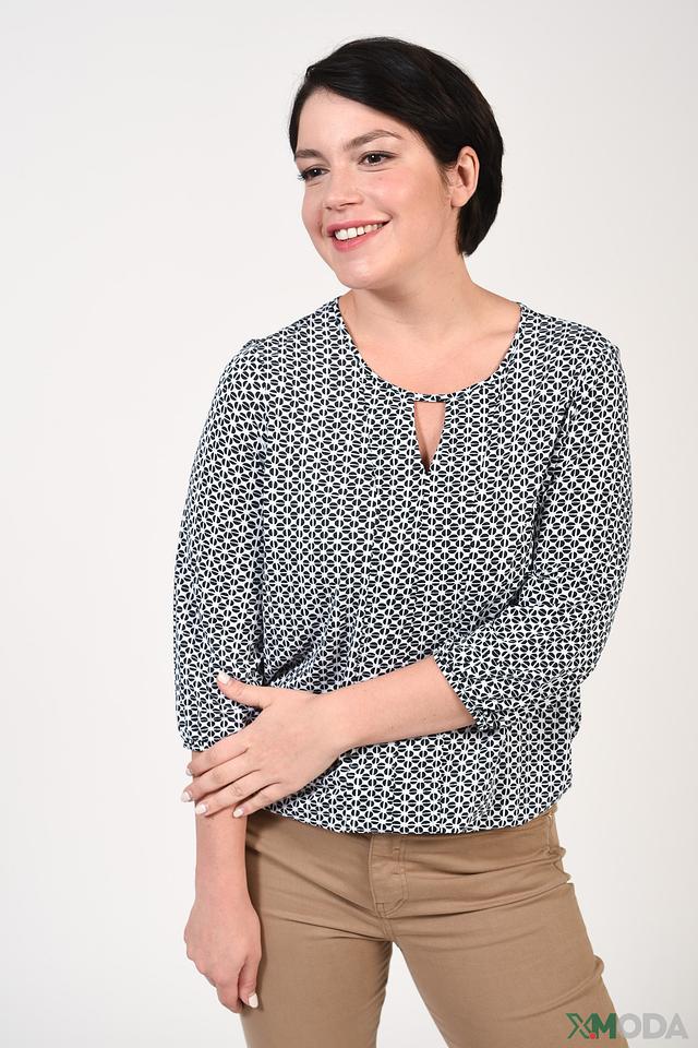 Блуза Olsen с геометрическим принтом