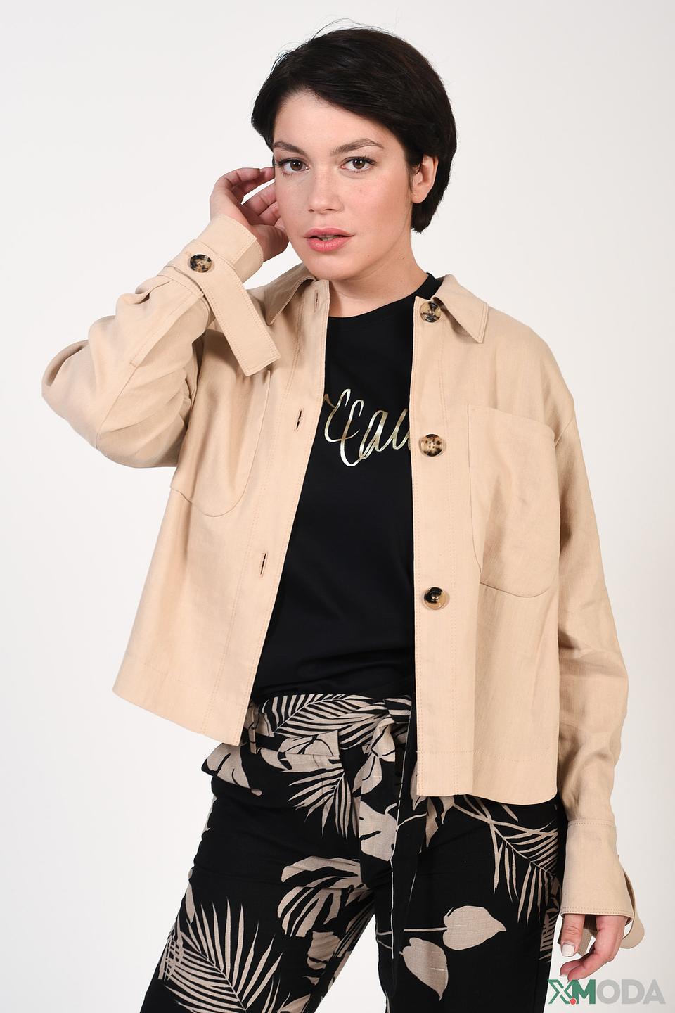 Рубашка Marc Cain бежевая