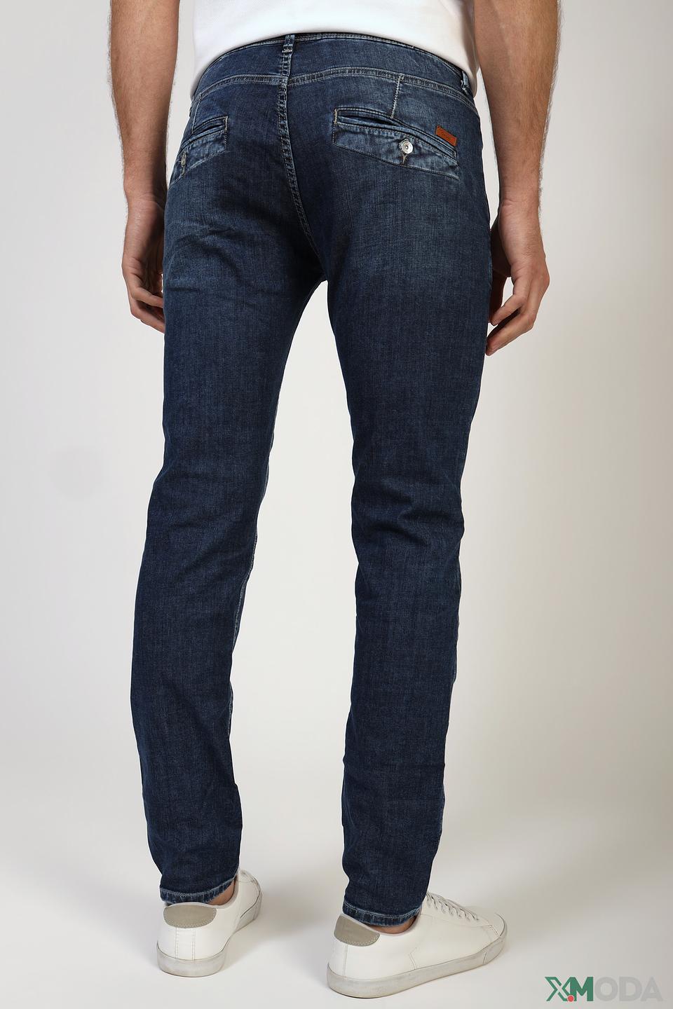 Джинсы Gaudi Jeans узкие, синие