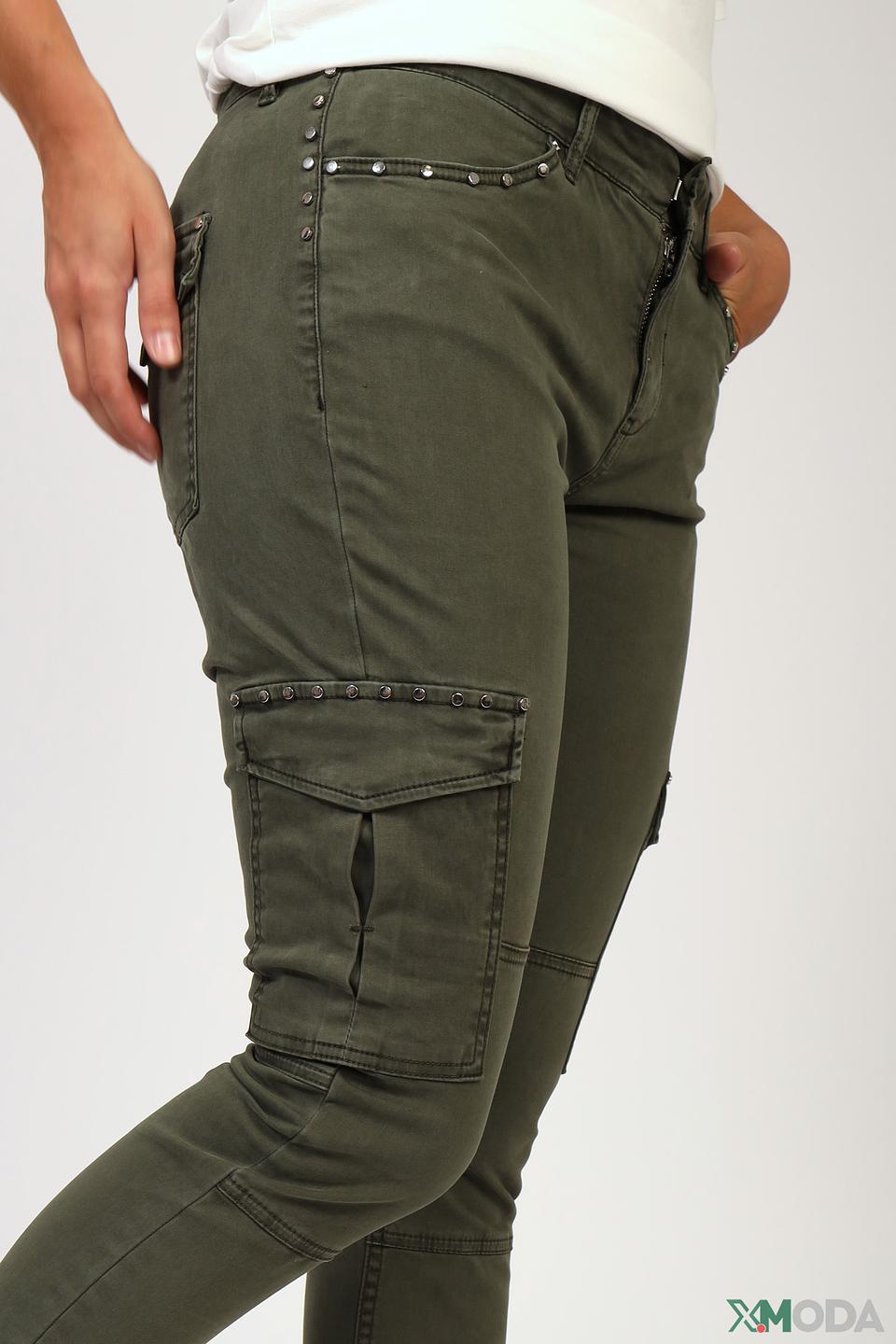 Брюки карго s.Oliver хаки