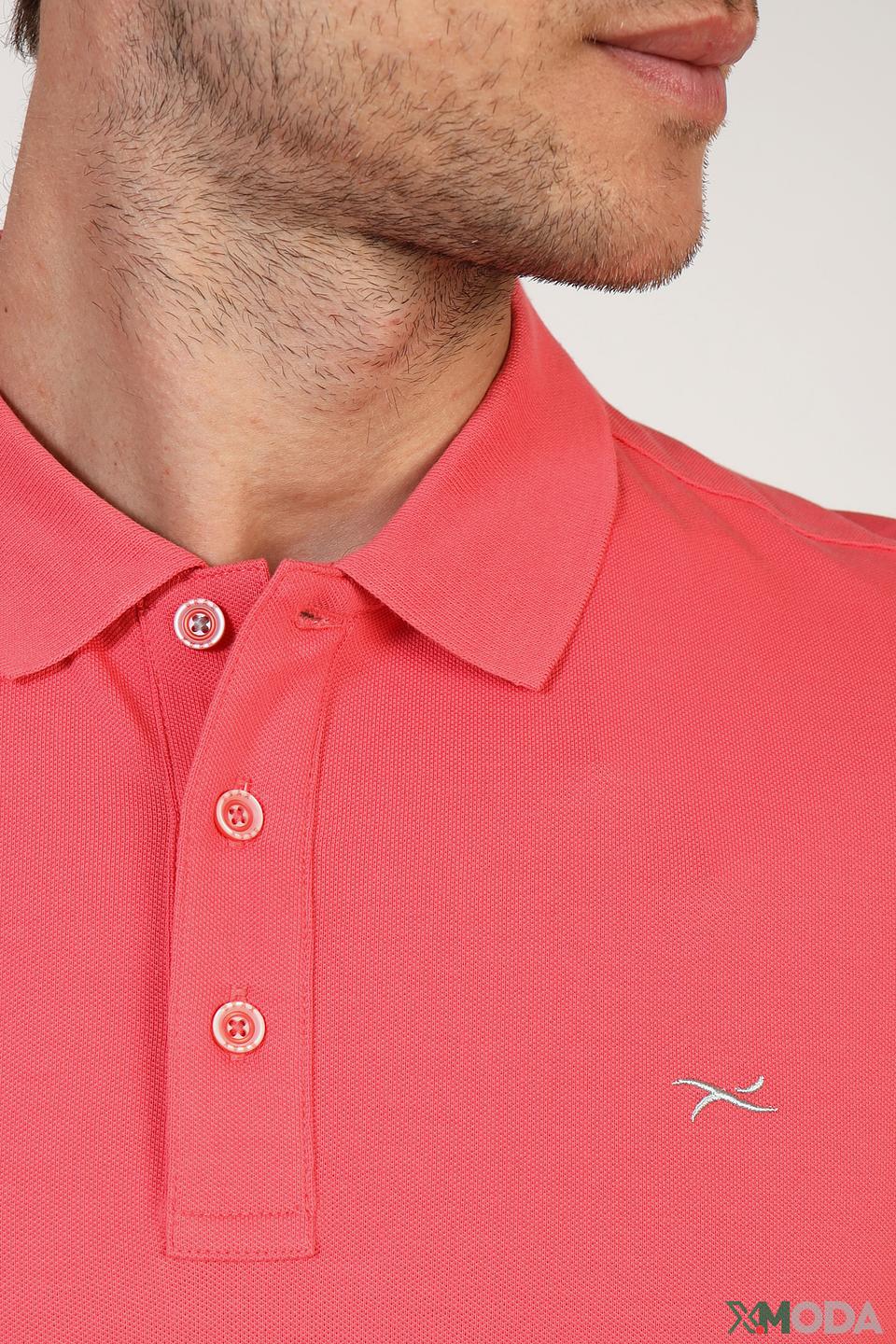 Поло Brax Feel Good коралловое