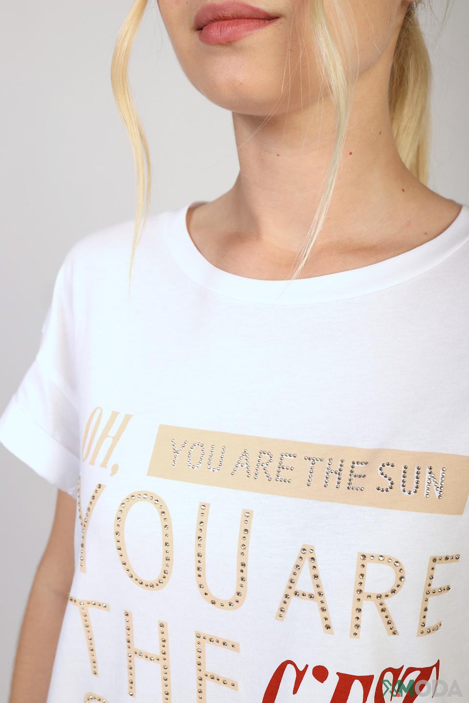 Футболка Rich and Royal с принтом