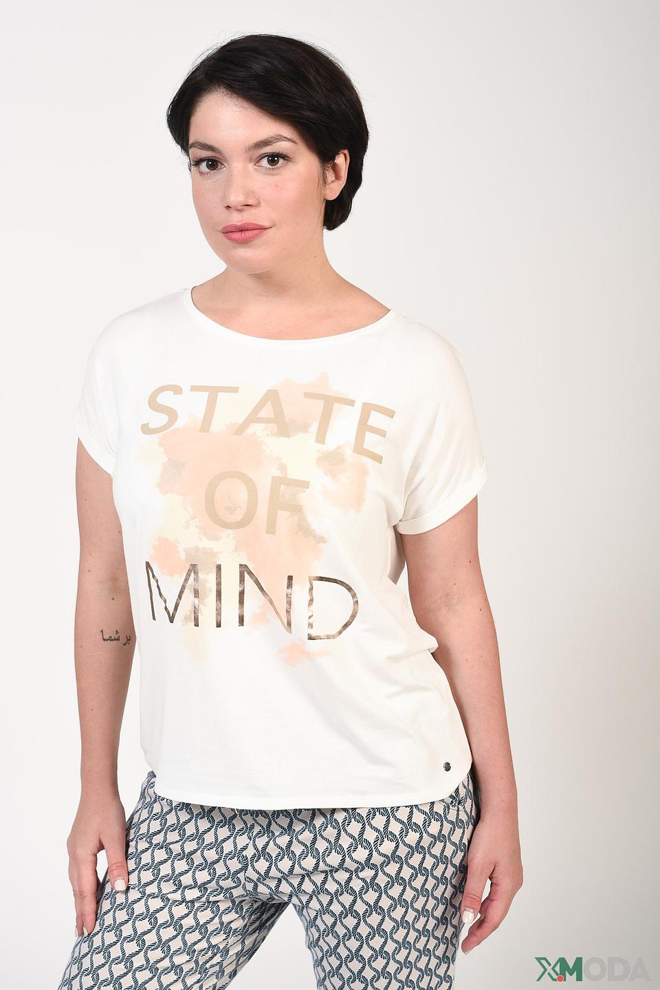 Футболка Betty and Co с принтом