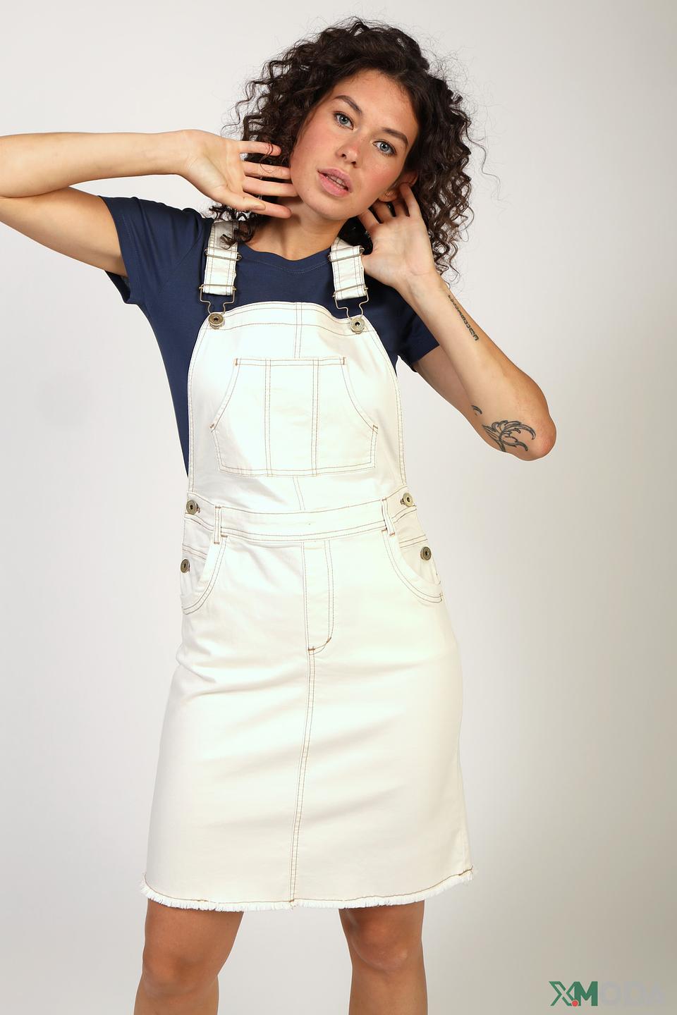 Платье-сарафан Taifun деним белый