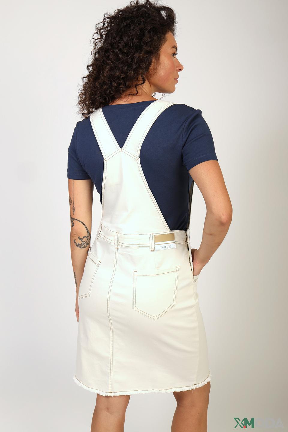 Платье-сарафан Taifun деним белый