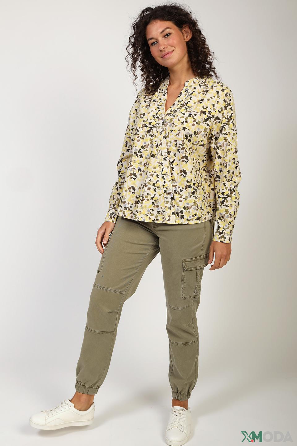 Брюки карго Oui хаки