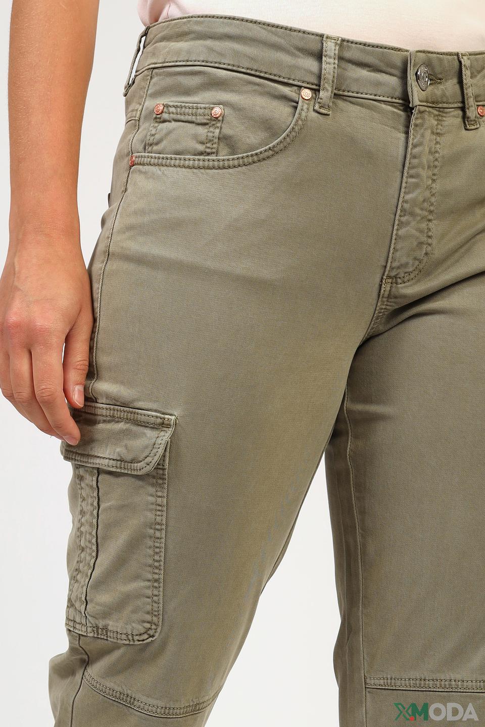 Брюки карго Oui хаки