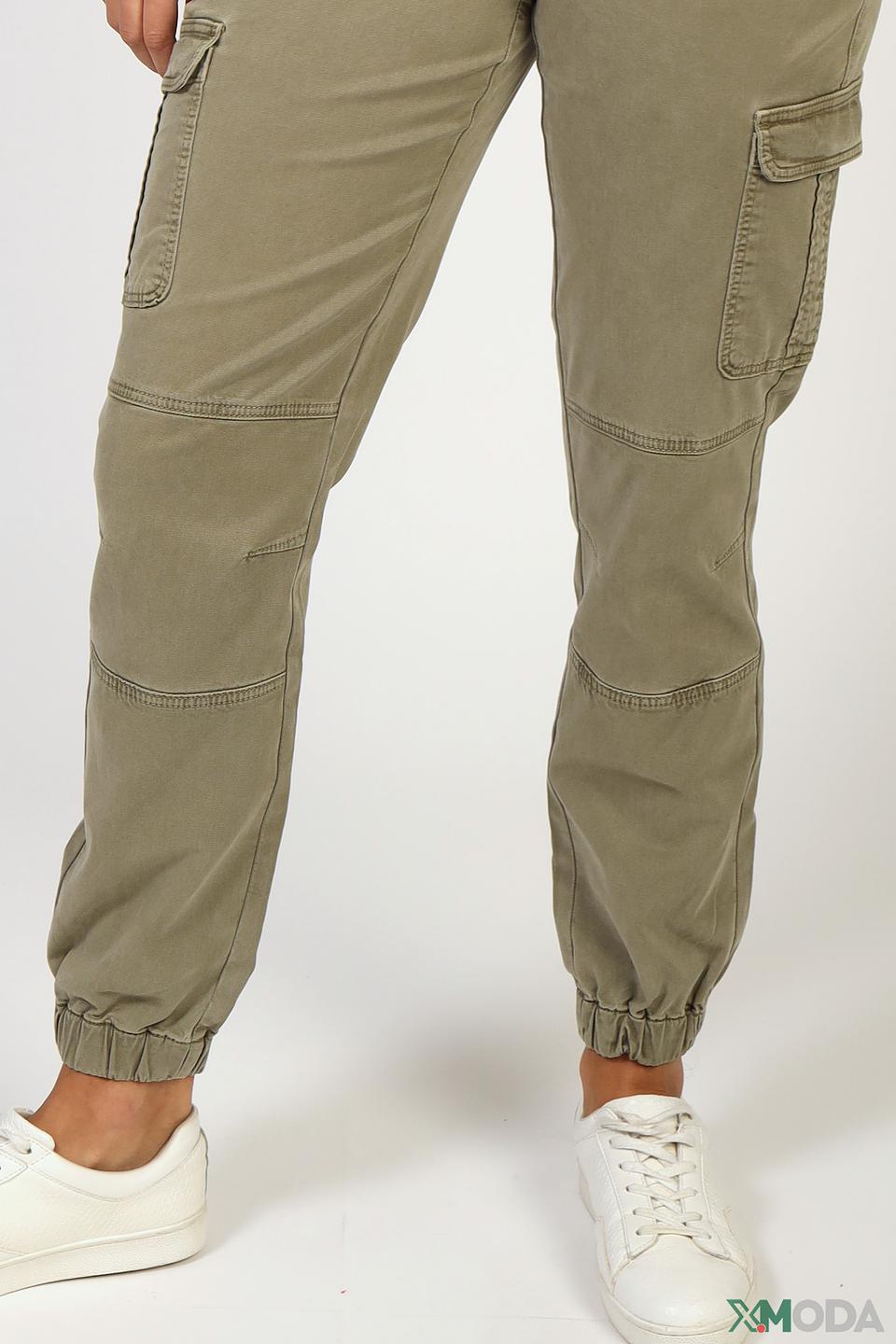 Брюки карго Oui хаки