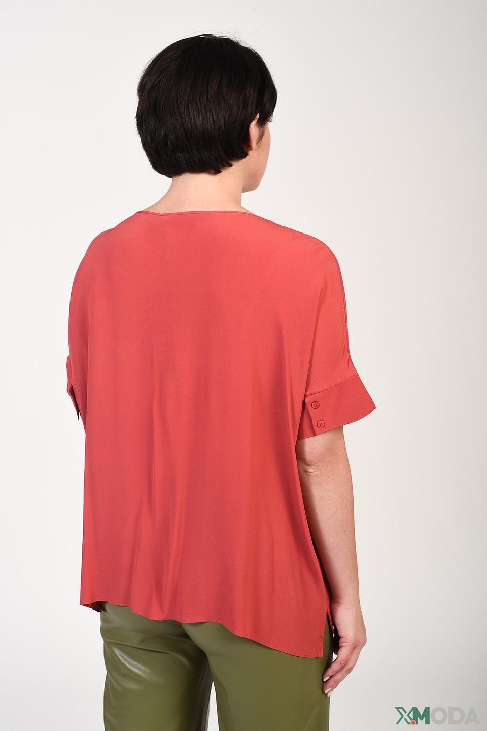 Блуза Luisa Cerano терракотовая