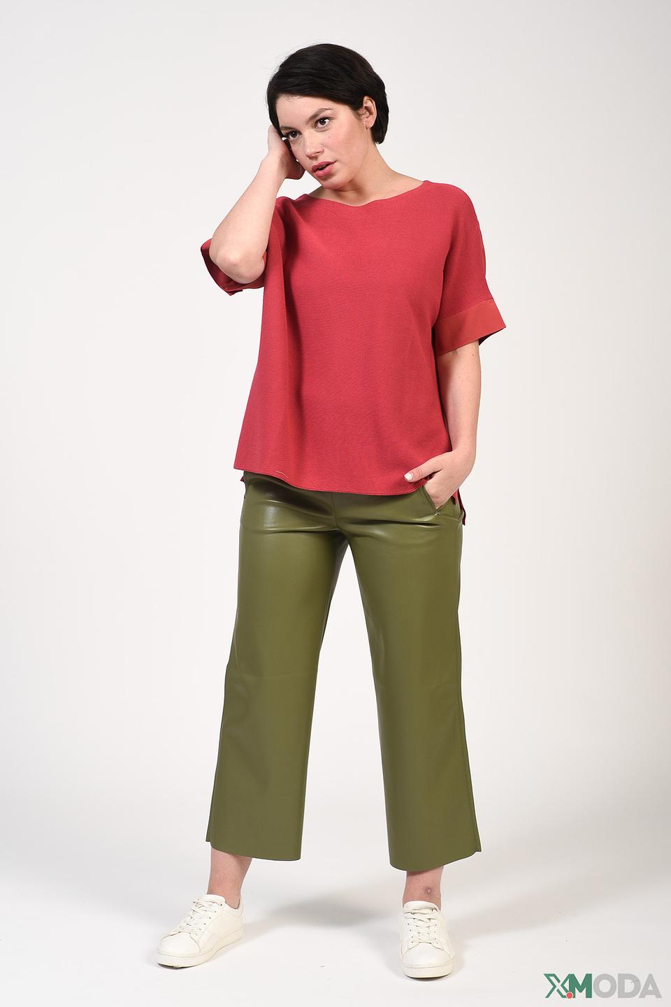 Блуза Luisa Cerano терракотовая