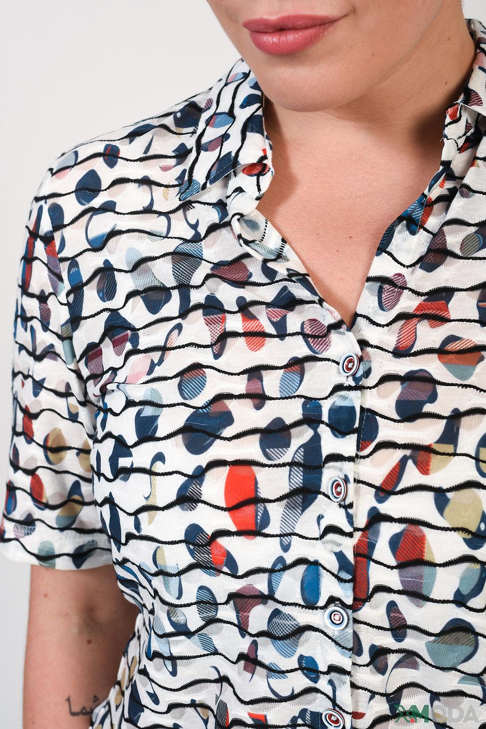 Блуза Erfo с принтом