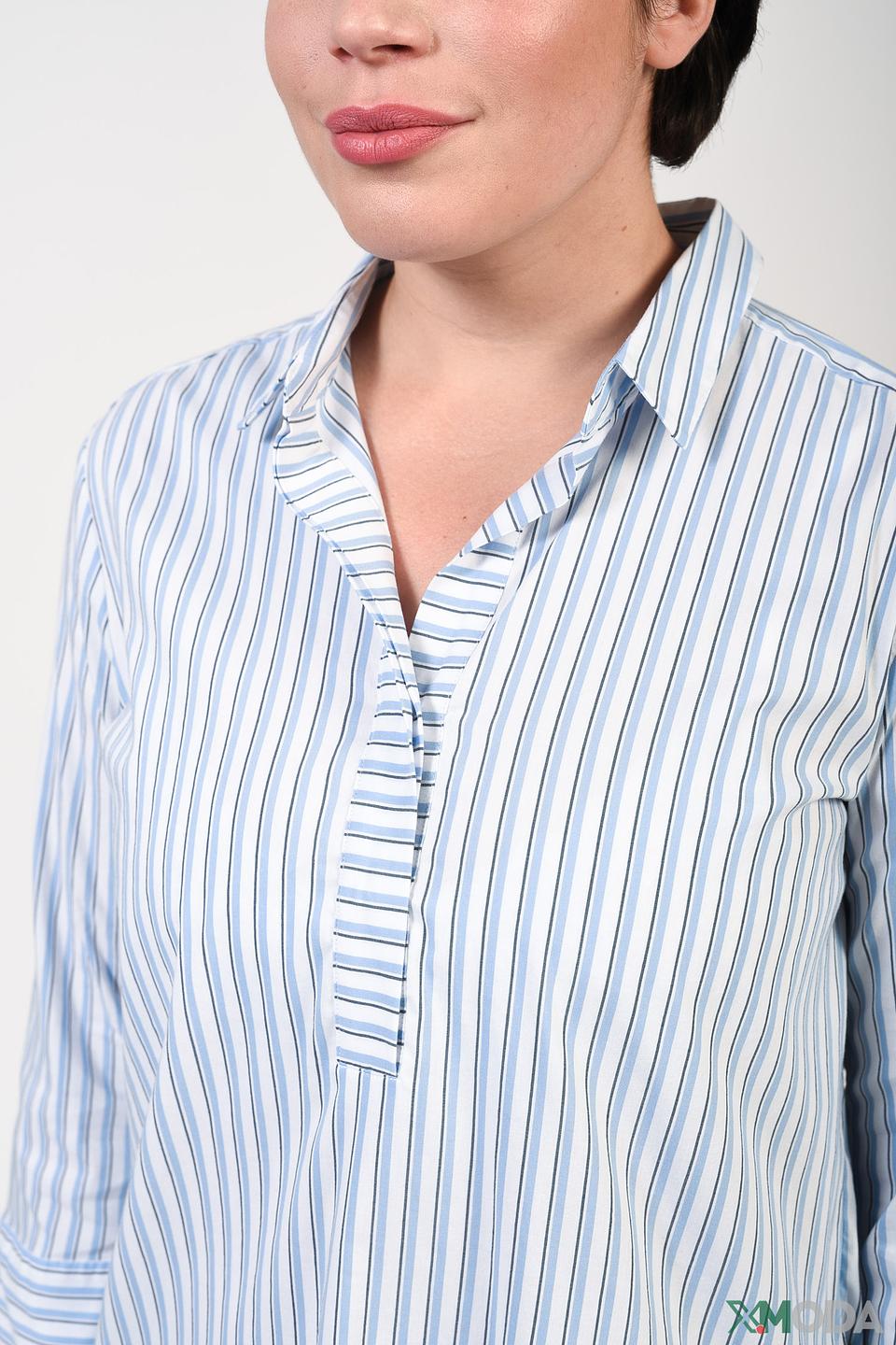 Блуза Gerry Weber в полоску голубую