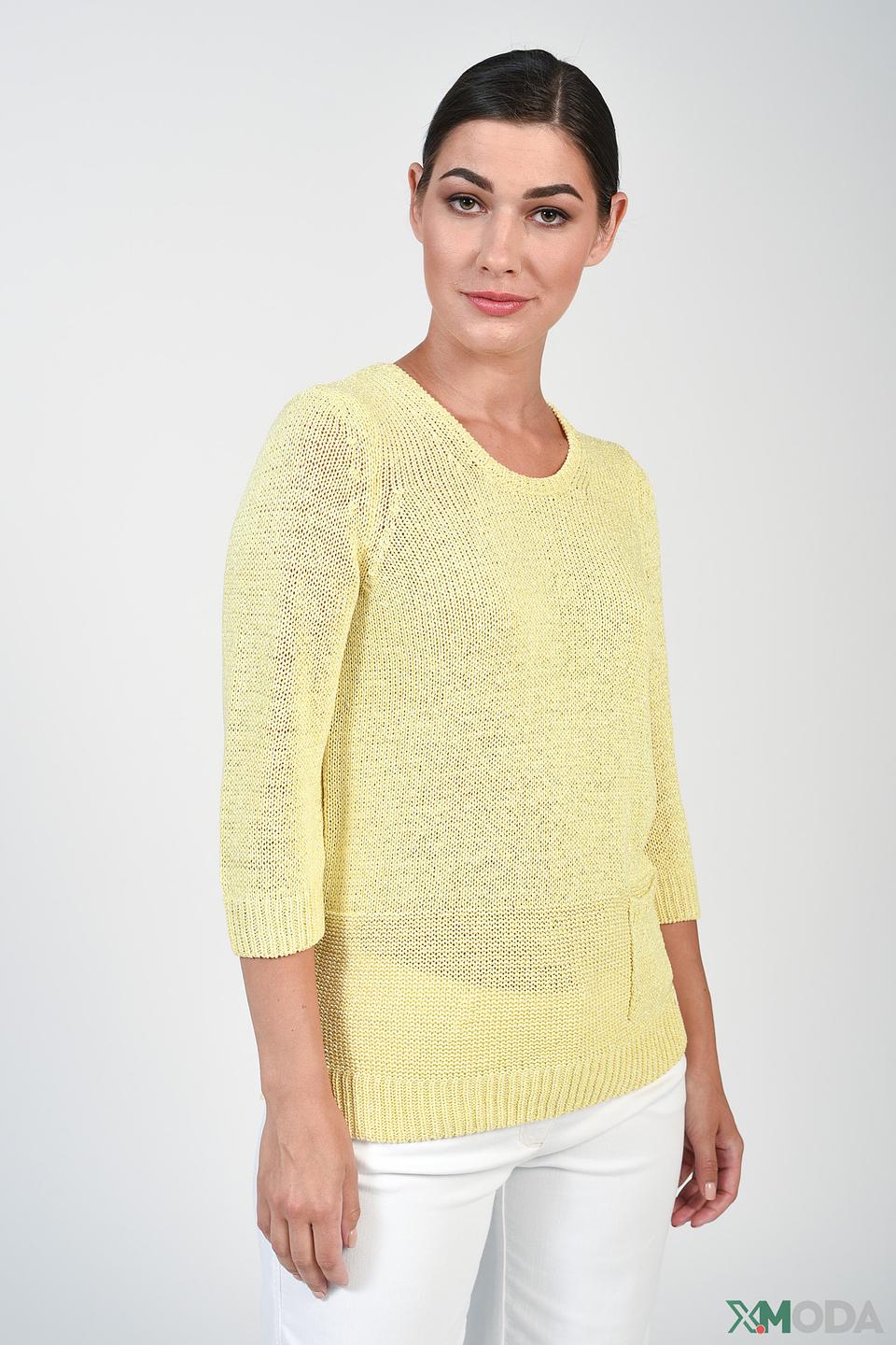 Пуловер Olsen светло-жёлтый