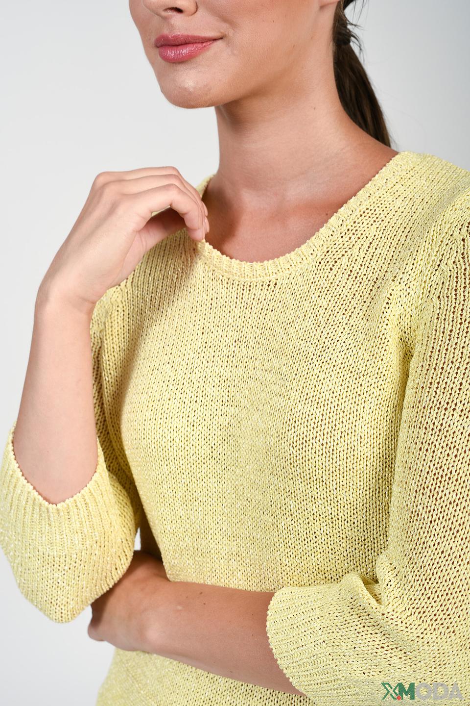 Пуловер Olsen светло-жёлтый