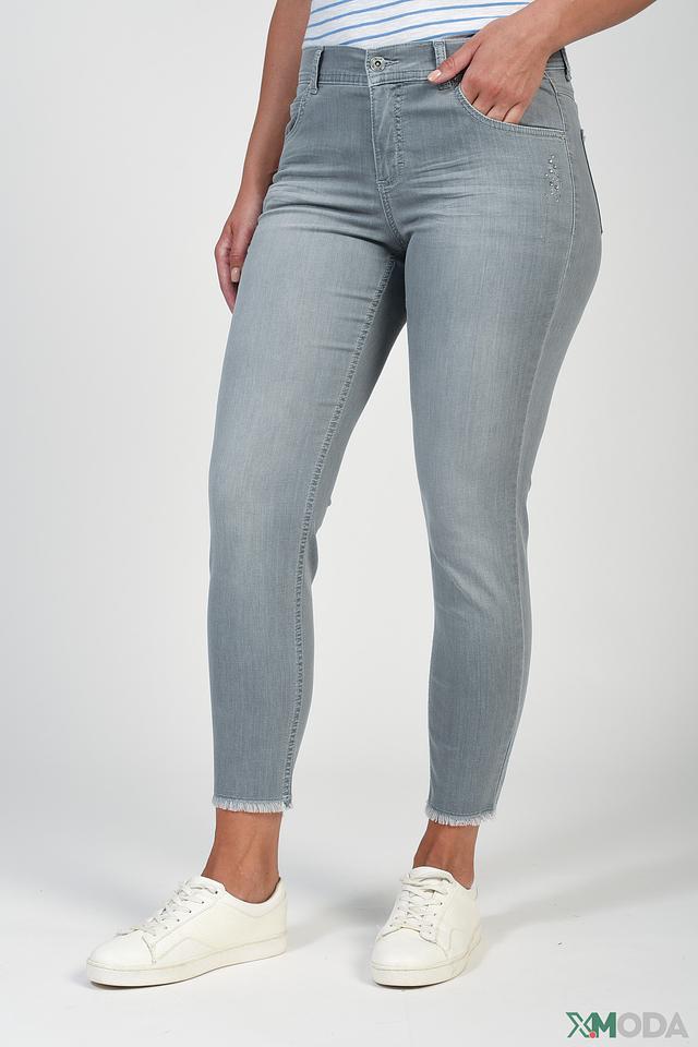 Джинсы Angels серые с потертостями