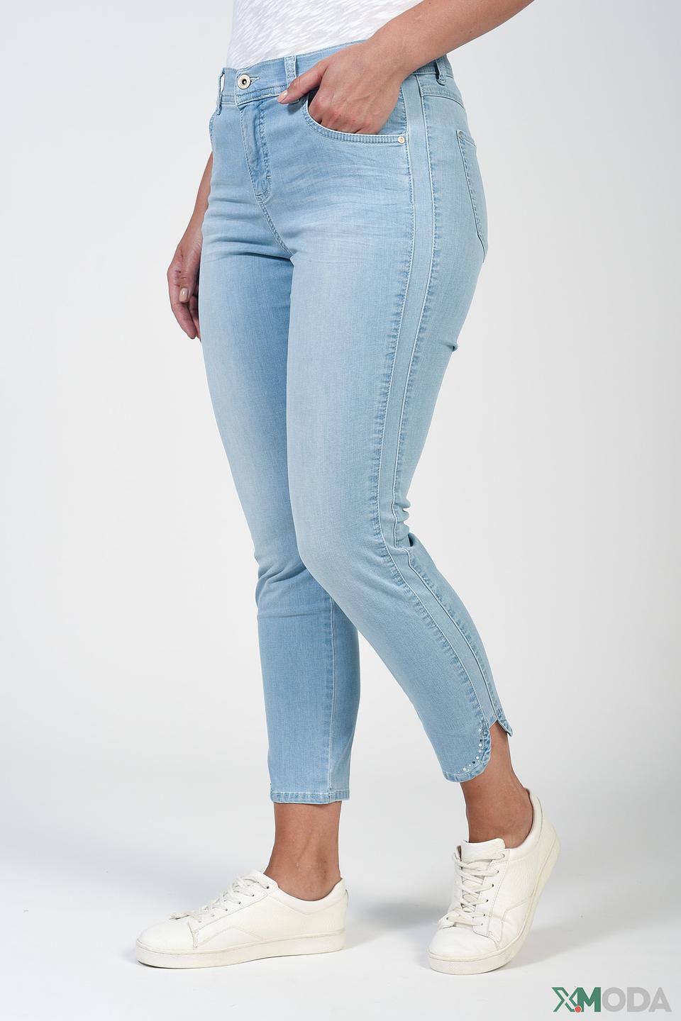 Джинсы Angels голубые с потертостями