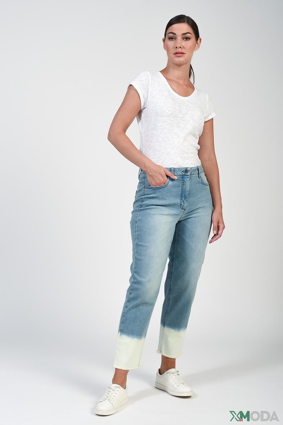 Джинсы Luisa Cerano с эффектом омбре