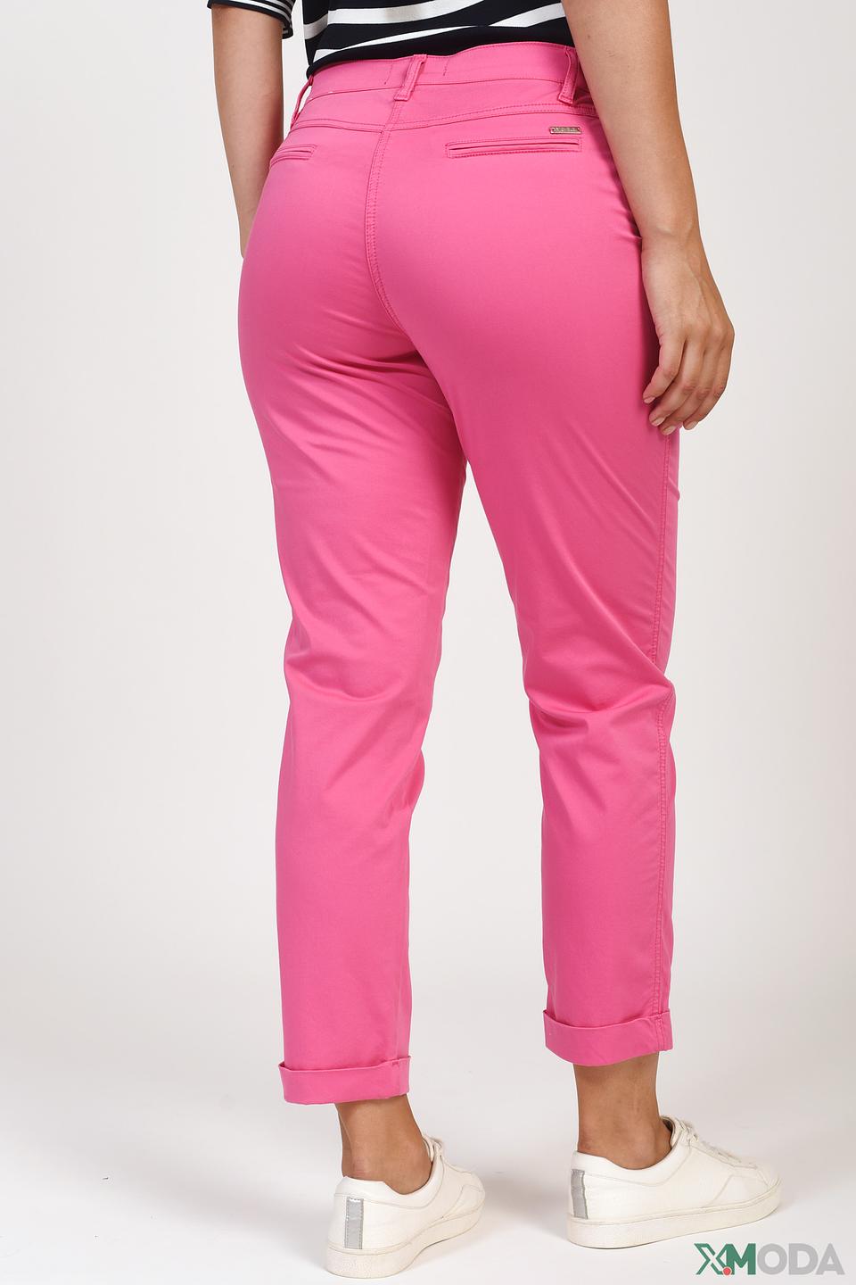 Брюки Michele фуксия с манжетами