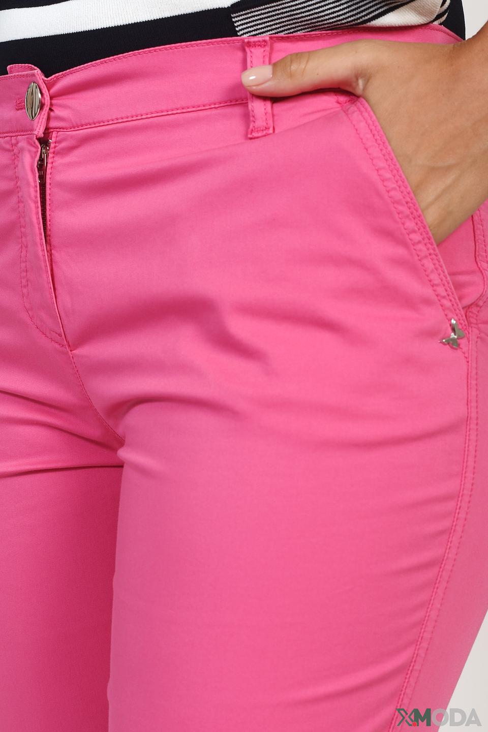 Брюки Michele фуксия с манжетами