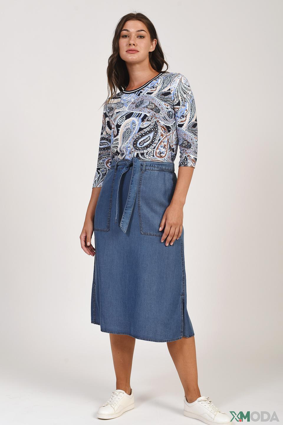 Юбка Gerry Weber джинсовая с поясом