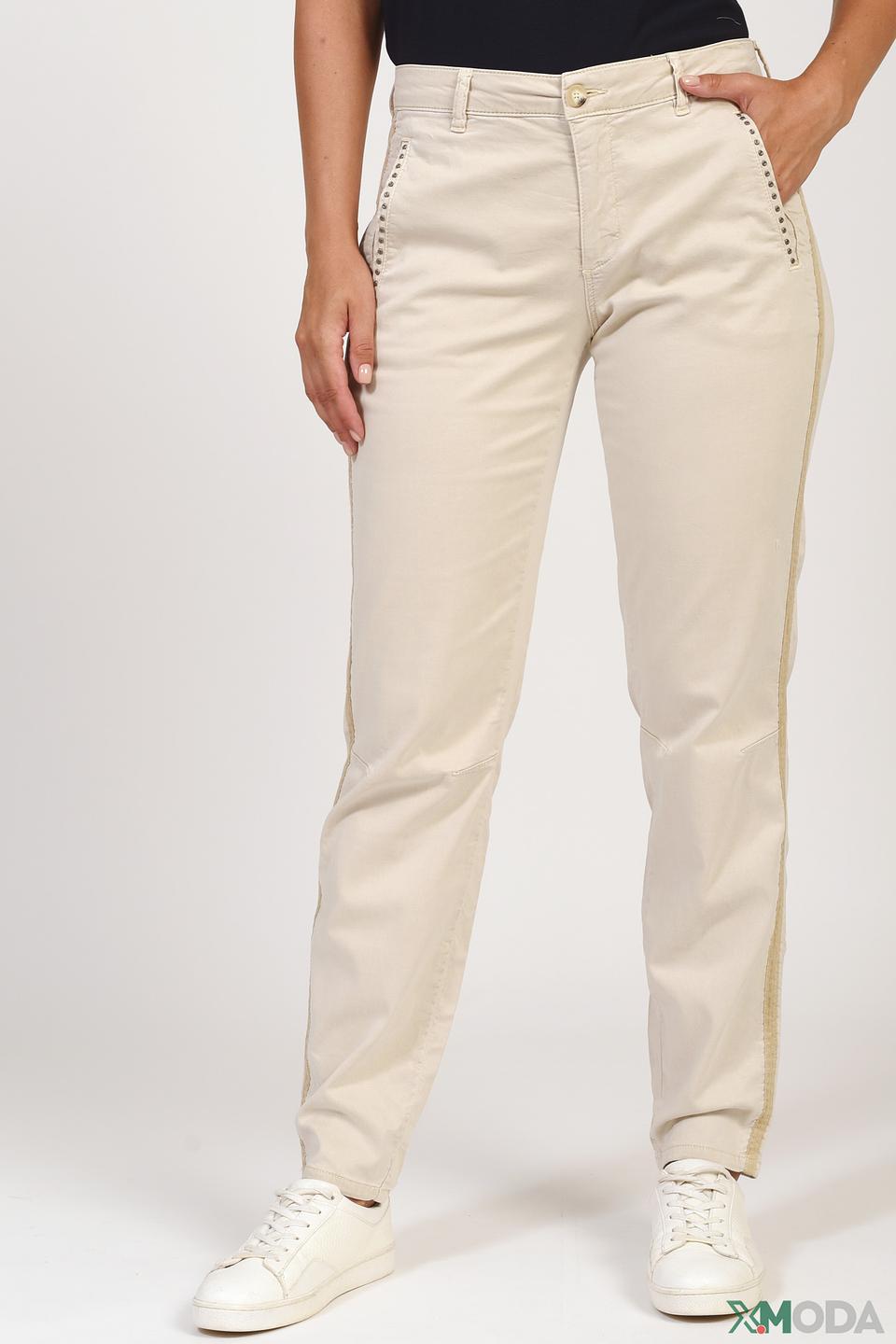 Брюки кл Oui бежевые