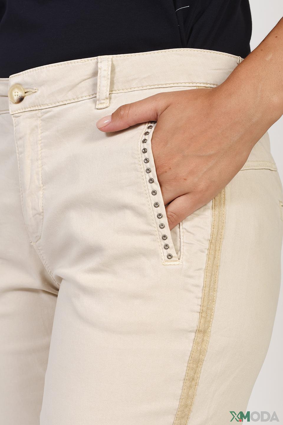 Брюки кл Oui бежевые