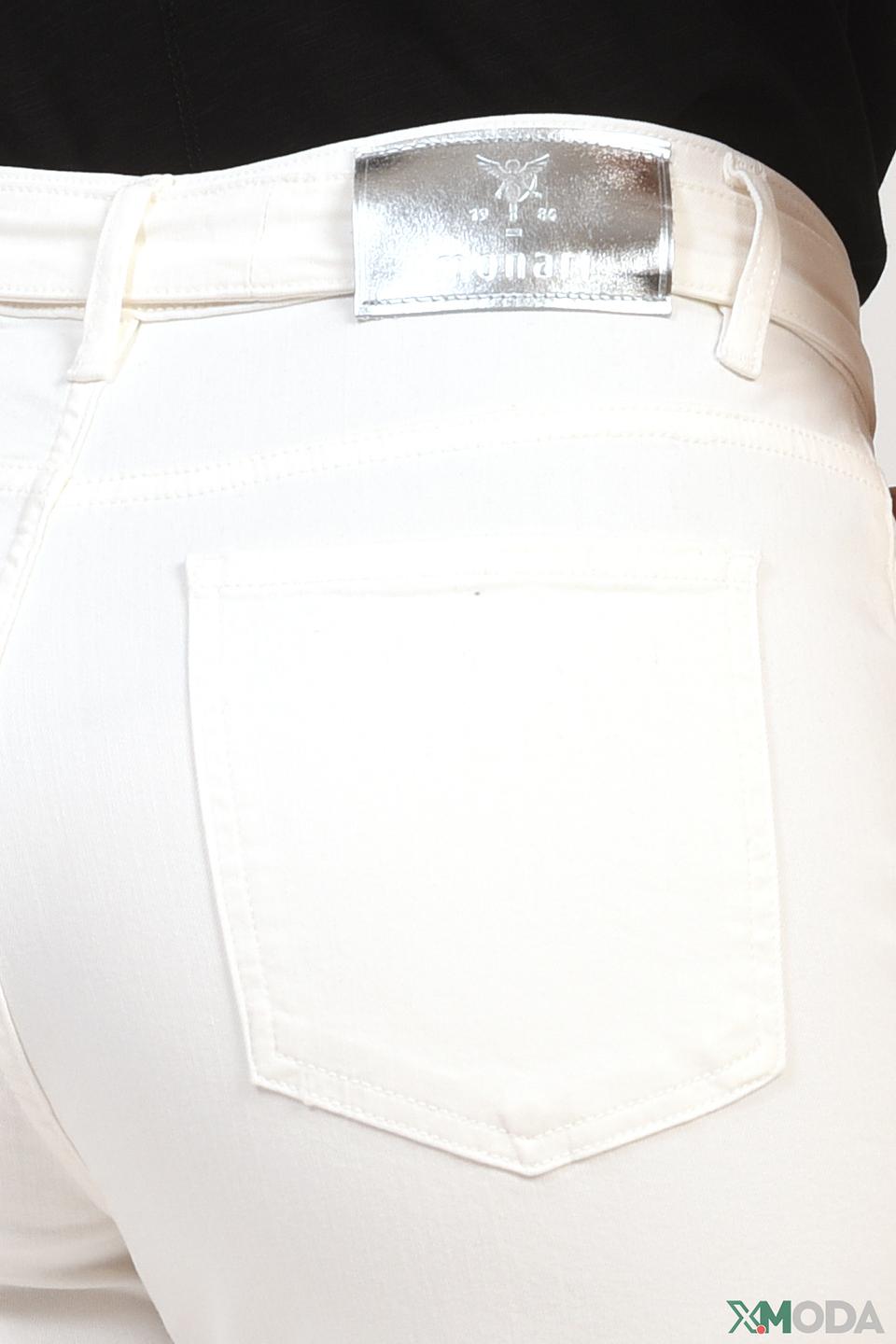 Джинсы Monari с поясом белые