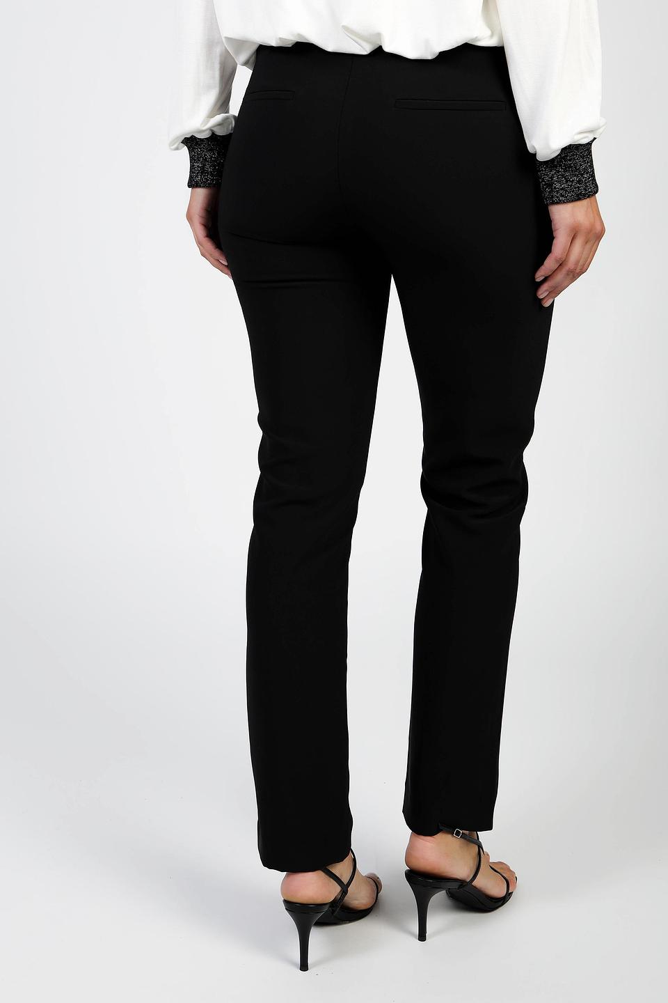 Брюки Just Valeri с молниями чёрные