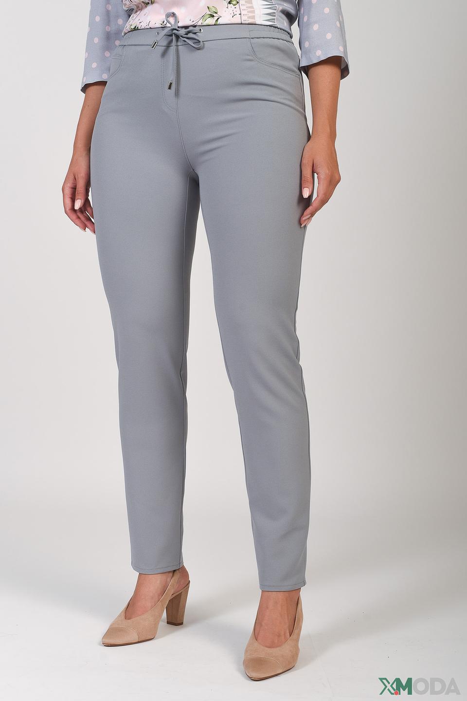 Брюки Frank Walder серые с поясом